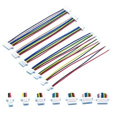 Micro JST Stecker 10cm Kabel SH 1.0 GH 1.25 Molex 1.25 ZH 1.5 Mini 2 - 10 Pin