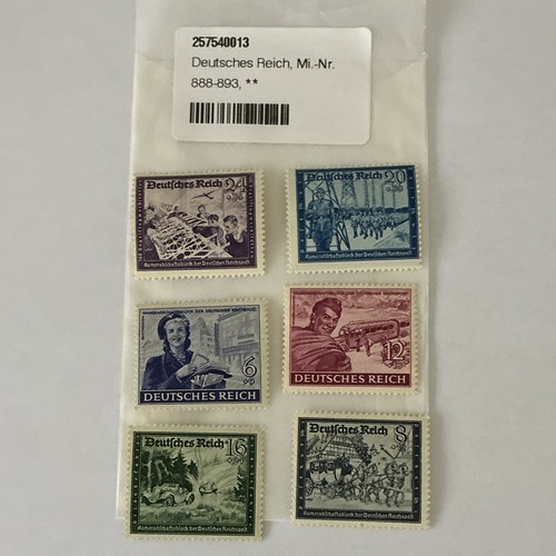 Deutsches reich 888 893 - deutsches,