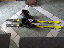 Fischer rc 4 ski 163 mit Schuhen