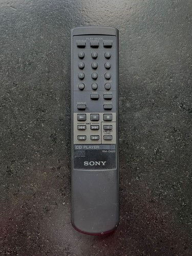 Original sony d420 cd - sony, rm-d420