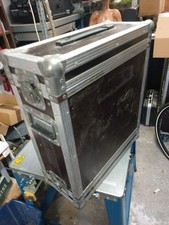19"  Double Door Case 2 X 4HE Flightcase Gebraucht Endstufen Rack
