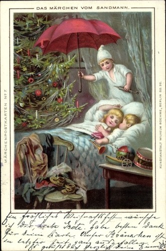 Litho märchen vom sandmann - litho,