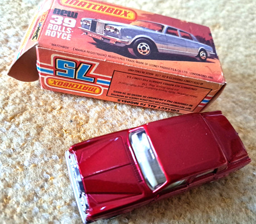 Matchbox original rolls royce - matchbox,
