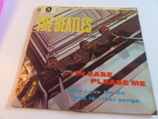 BEATLES-Please Please Me ZTOX 5550 Weiss/Gold Odeon LP Rarität