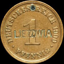 WERTMARKE: 1 Pfennig. SCHLARAFFIA LIETZOWIA - LIETZOW - BERLIN-CHARLOTTENBURG.