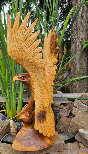 Adler holz statue dekoration - adler,