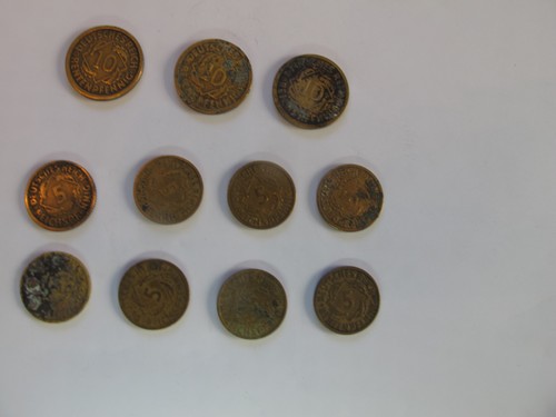 Und 8x 5 pfennig - 3,