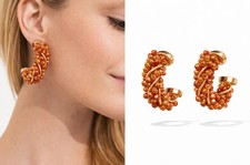 Biba Ohrringe Creolen gedrehte