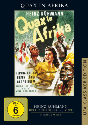 Quax afrika dvd - afrika, heinz