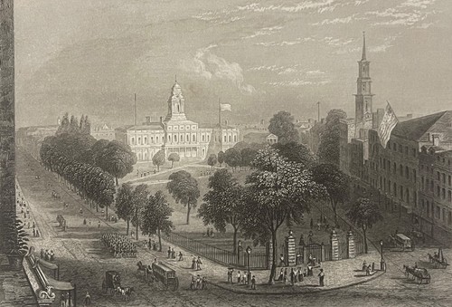 Originale gravur von 1840 aus - originale,
