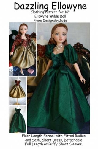 Schillernde kleid puppe - schillernde,