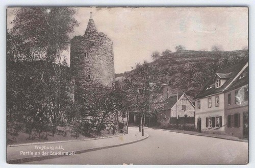 Ansichtskarte freyburg d - freyburg, a.d