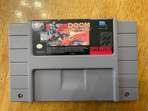 Doom troopers super nintendo - doom, (super