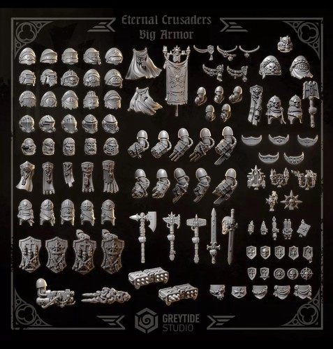 Eternal crusaders big - crusaders, armour