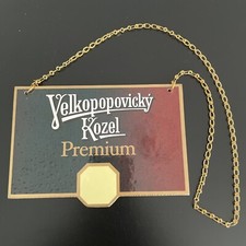 Velkopopovický Kozel Premium Zapfhahnschild Werbeschild