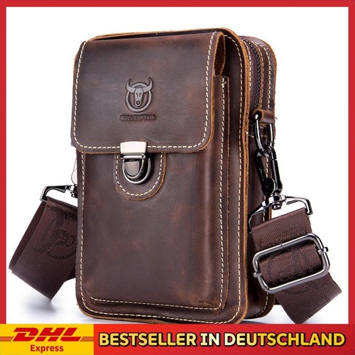 Herren schultertasche braun - schultertasche,