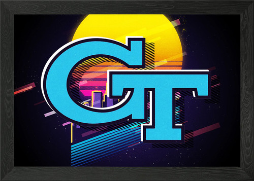 Georgia tech gerahmtes - georgia,