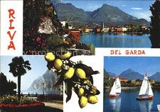 Riva del Garda Teilansichten Segelboote
