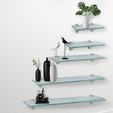 Glasregal Wandregal Glasablage Regalboden Regal 20-60cm Badezimmer Badregal