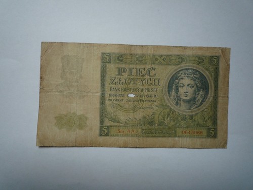 Polen zlotych 1941 - 5,