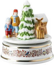 Hutschenreuther Porzellan Weihnachts Spieluhr groß 2021  Weihnachtsgaben limit.