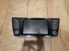 Radio Bildschirm Anzeige Skoda Fabia III 6V 6V0919604 Original