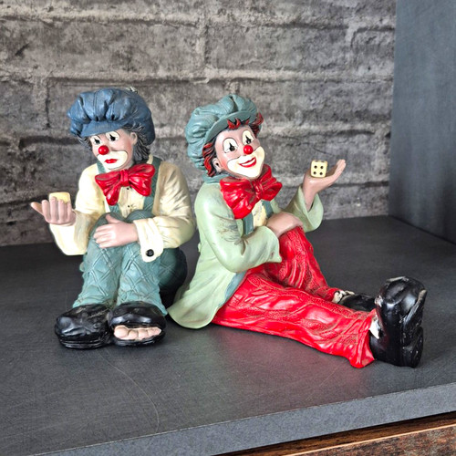 2er set clown paar - 2er, clown-paar