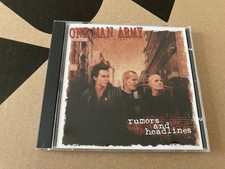 ONE MAN ARMY - Rumours And Headlines CD sehr gut Punk Oi! Skinhead