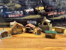 Konvolut 7 H0 Häuser  mit