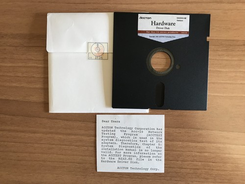 Diskette accton hardware - diskette, 5,25"