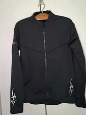 Gleitschirm Jacke Fly Mike Paragliding Softshell/Fleece schwarz Applik. Gr. XL