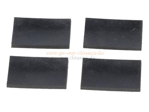 Gummiunterlage tank - 4x,