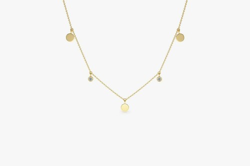 Diamant hals kette collier - hals,