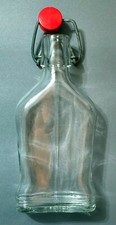 Flachman - Glasflasche - ca 19 x 9 x 3 cm