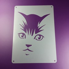 A5 Schablone Katze Cat Mieze -