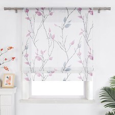 Transparent Raffrollo Blatt