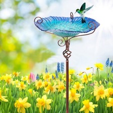 Glas Vogeltränke Vogelbad