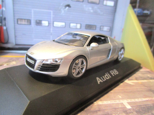 Audi supersportwagen silber - audi, r8