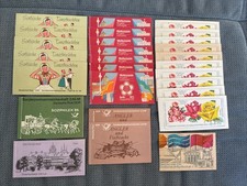 Lot Markenheftchen *