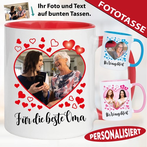 Fototasse love liebe - fototasse, herz