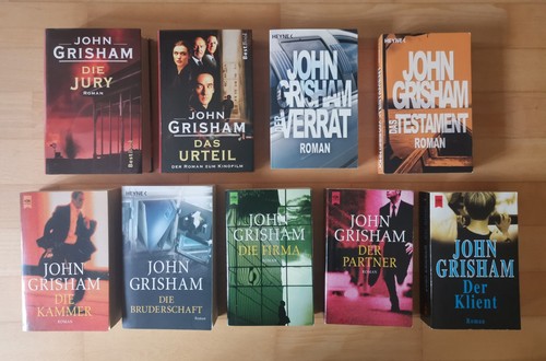 John grisham 9 bücher - john,