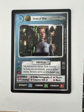 Star trek ccg voyager seven - ccg,