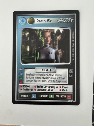 Star trek ccg voyager seven - ccg, voyager: