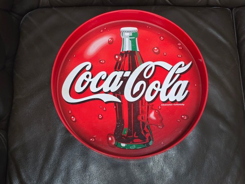 Coca cola serviertablett rund - coca-cola,