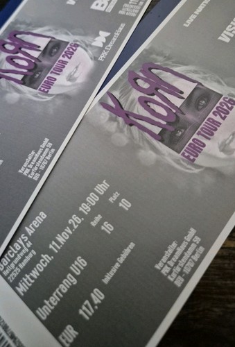 Korn euro tour - 🔥, –