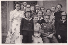 Familienfoto, Soldat Wehrmacht