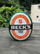 becks leuchtreklame