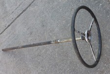 altes Oldtimer Lenkrad Lenker