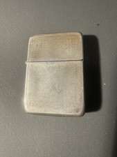 Zippo sehr alt - black, crackle