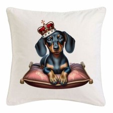 KISSENBEZUG 40X40cm Dackel